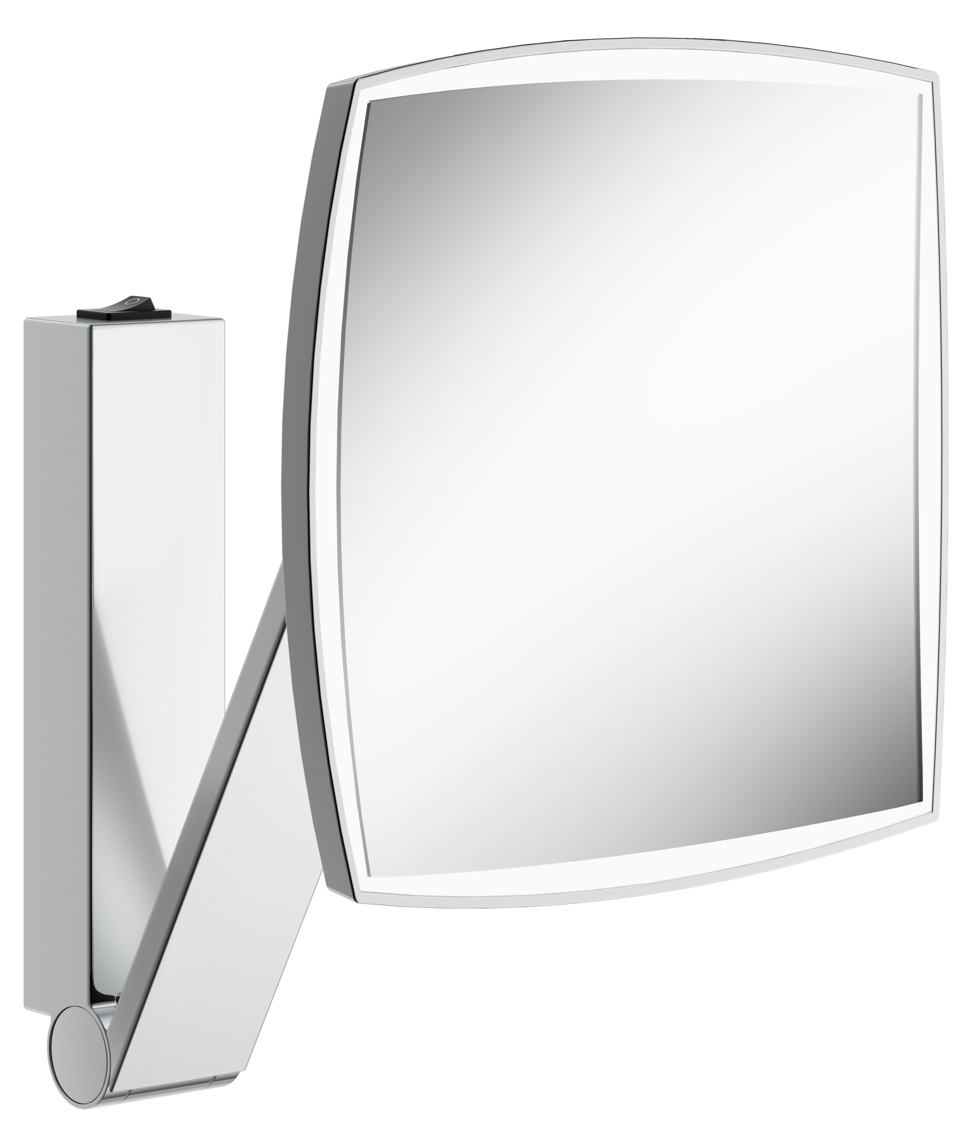 Keuco iLook Move kozmetické zrkadlo 20x20 cm s osvetlením chrómová 17613019004