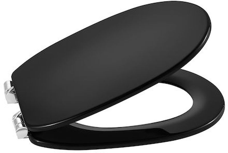 Roca Carmen wc dosky s pomalým sklápaním čierna A801B5256B