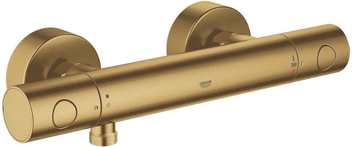 Grohe Grohtherm 1000 Cosmopolitan M sprchová batéria nástenná áno Brushed Cool Sunrise 34065GN2