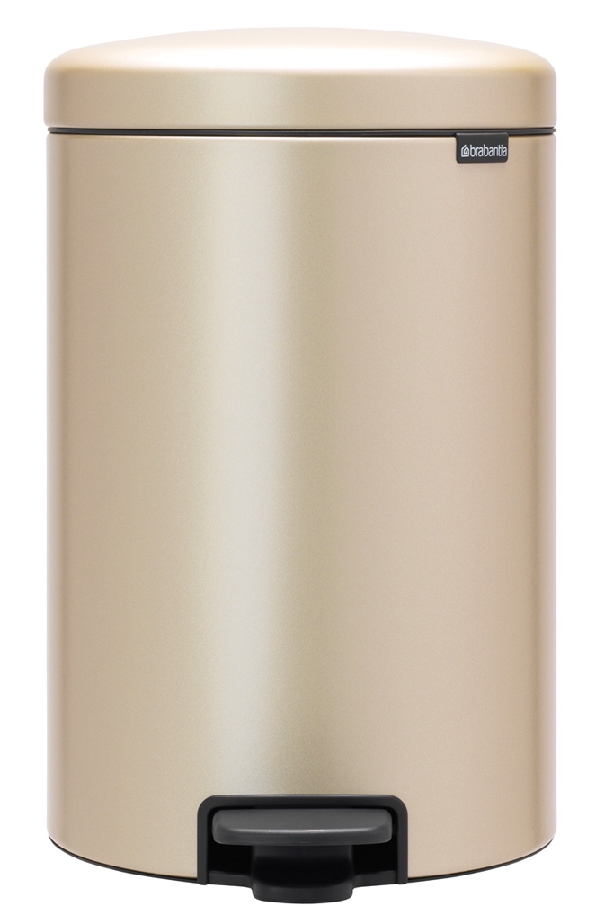 Brabantia NewIcon odpadkový kôš 20 l zlatá 304460