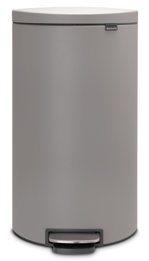 Brabantia FlatBack+ odpadkový kôš 30 l sivá 119569