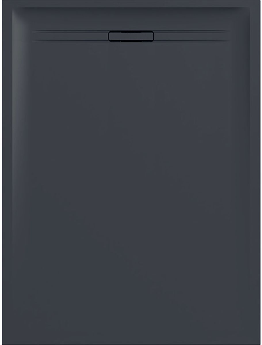 Geberit Sestra obdĺžniková sprchová vanička 100x80 cm grafitová 550.272.00.2