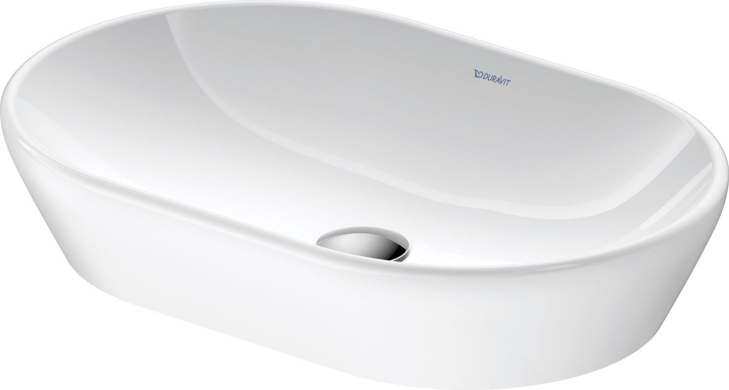 Duravit D-Neo umývadlo 60x40 cm oválny pultové umývadlo biela 2372600070