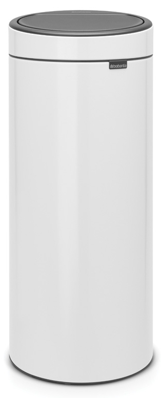 Brabantia Touch Bin odpadkový kôš 30 l biela-sivá 115141