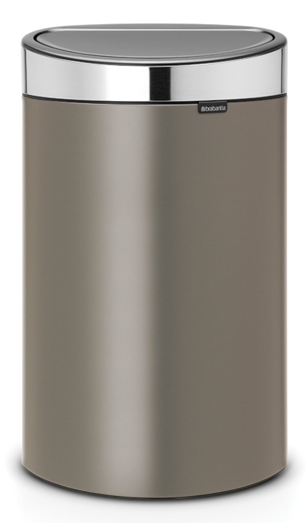 Brabantia Touch Bin odpadkový kôš 40 l chróm-sivá 114885