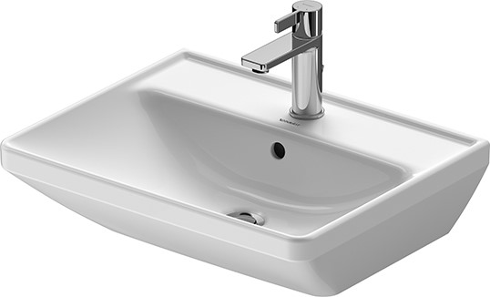 Duravit D-Neo umývadlo 55x44 cm obdĺžnik klasické umývadlo biela 2366550000