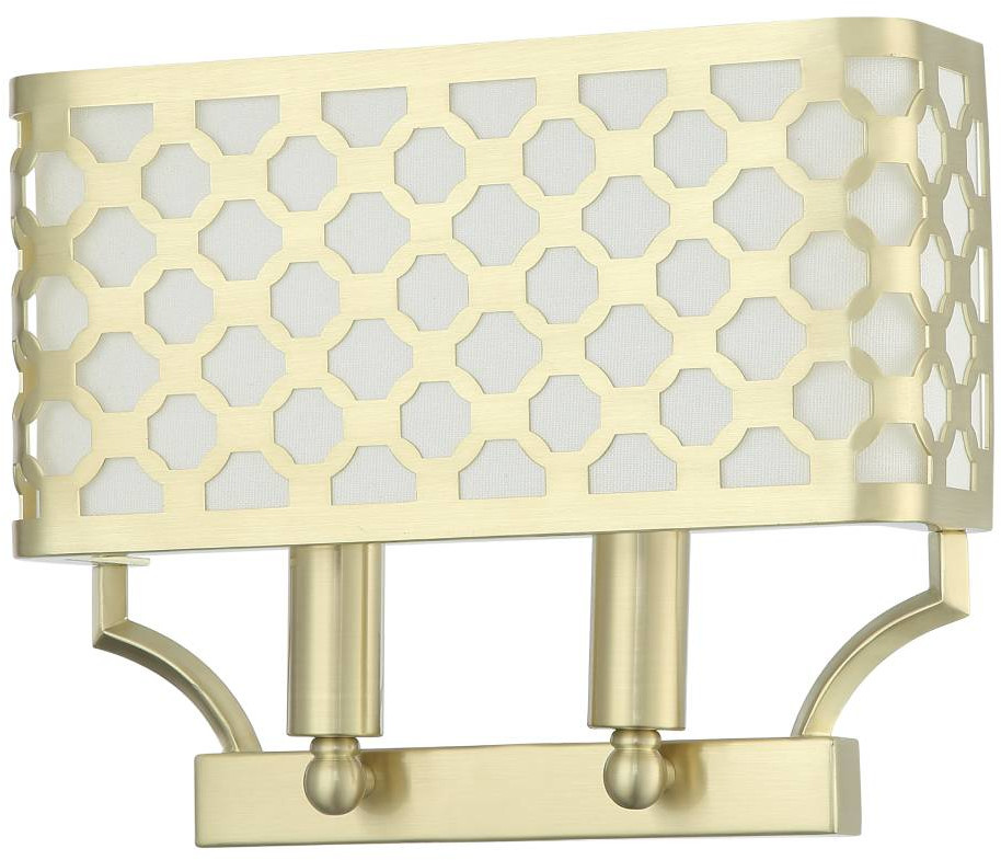 Orlicki Design Verno nástenná lampa 2x12 W biela-zlatá OR84603