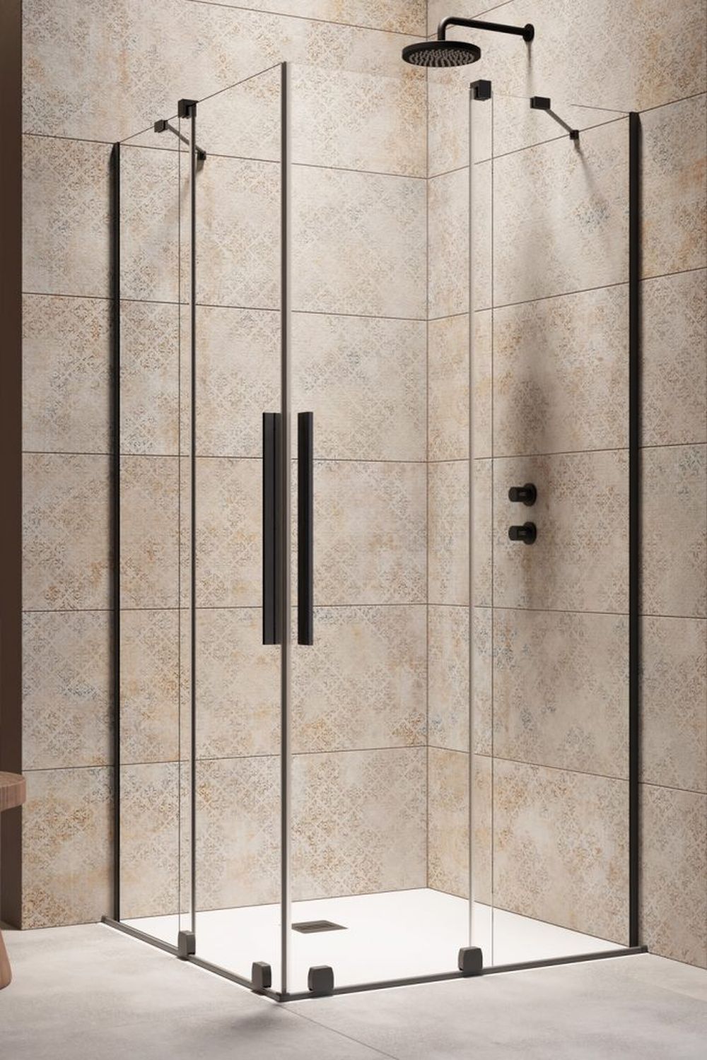 Radaway Furo KDD sprchovací kút 120x120 cm obdĺžniková 10105120-54-01R
