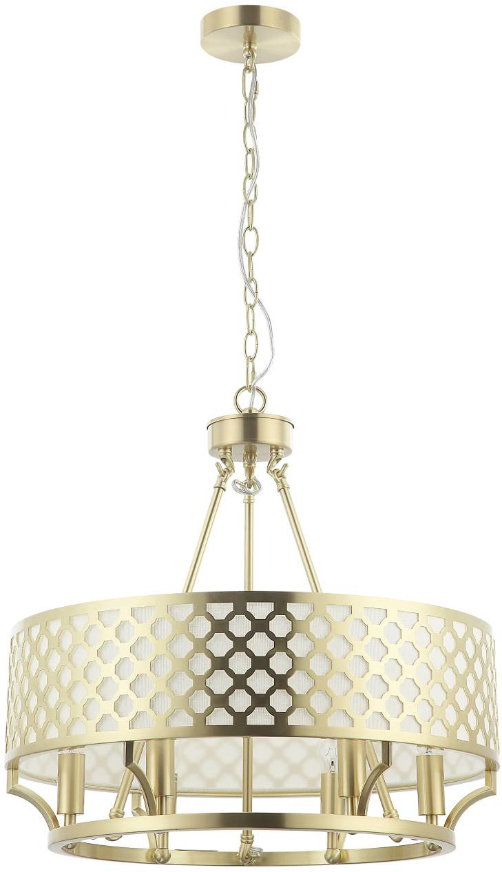 Open Design Verno závesné svietidlo 6x12 W biela-zlatá OR84382