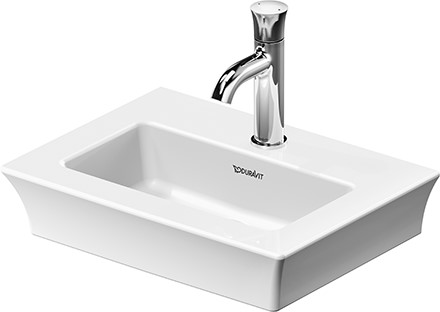 Duravit White Tulip umývadlo 45x33 cm obdĺžnik umývadlo na nábytok biela 0737450041