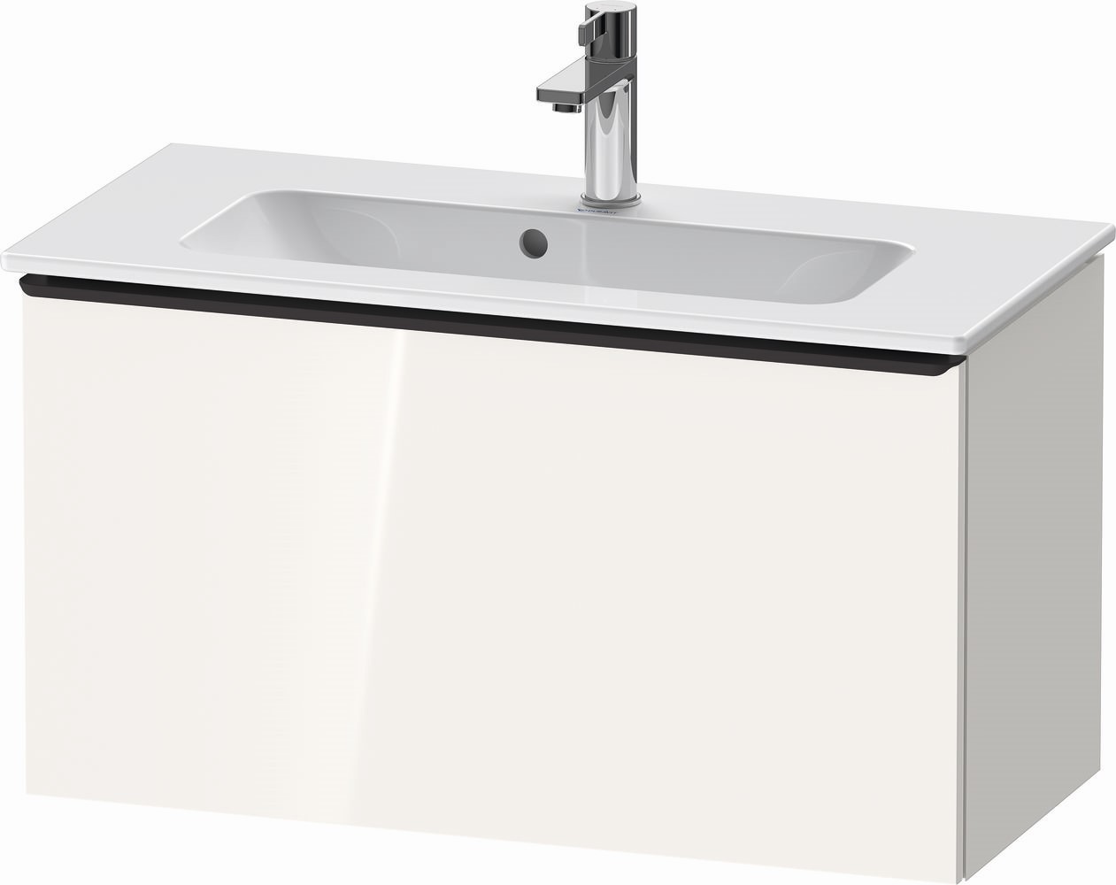 Duravit D-Neo skrinka 81x37.2x44 cm závesné pod umývadlo biela DE426902222