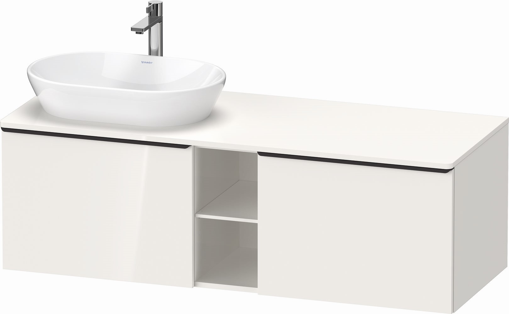 Duravit D-Neo skrinka 140x55x45.9 cm závesné pod umývadlo biela DE4950L2222