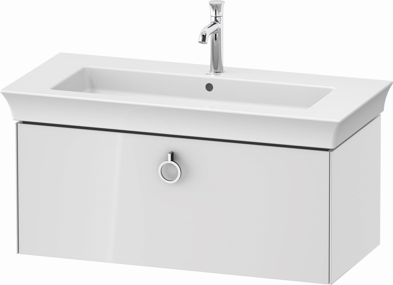 Duravit White Tulip skrinka 98.4x45.8x41 cm závesné pod umývadlo biela WT425208585