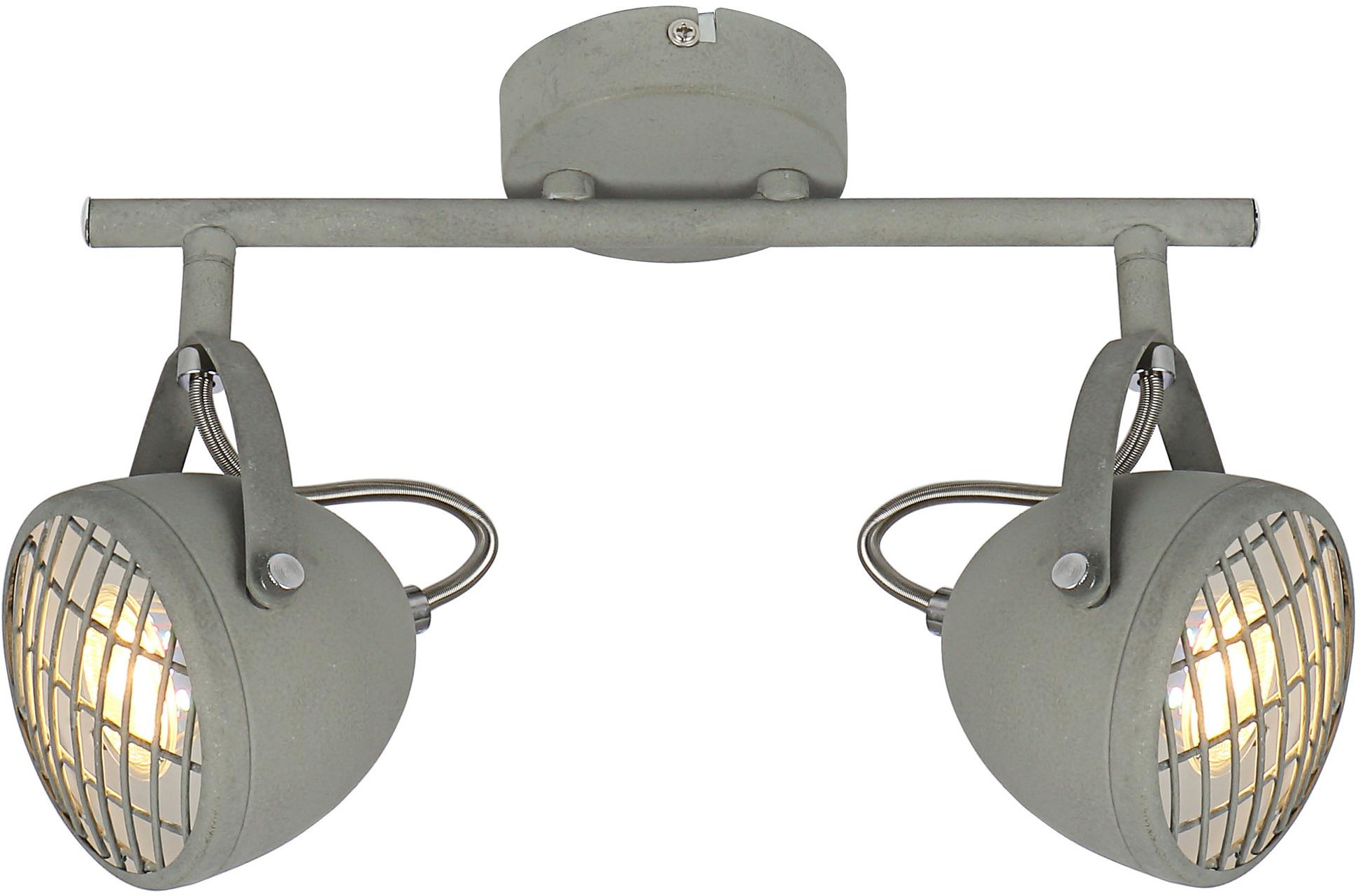 Candellux Pent stropné svietidlo 2x50 W sivá 92-68057