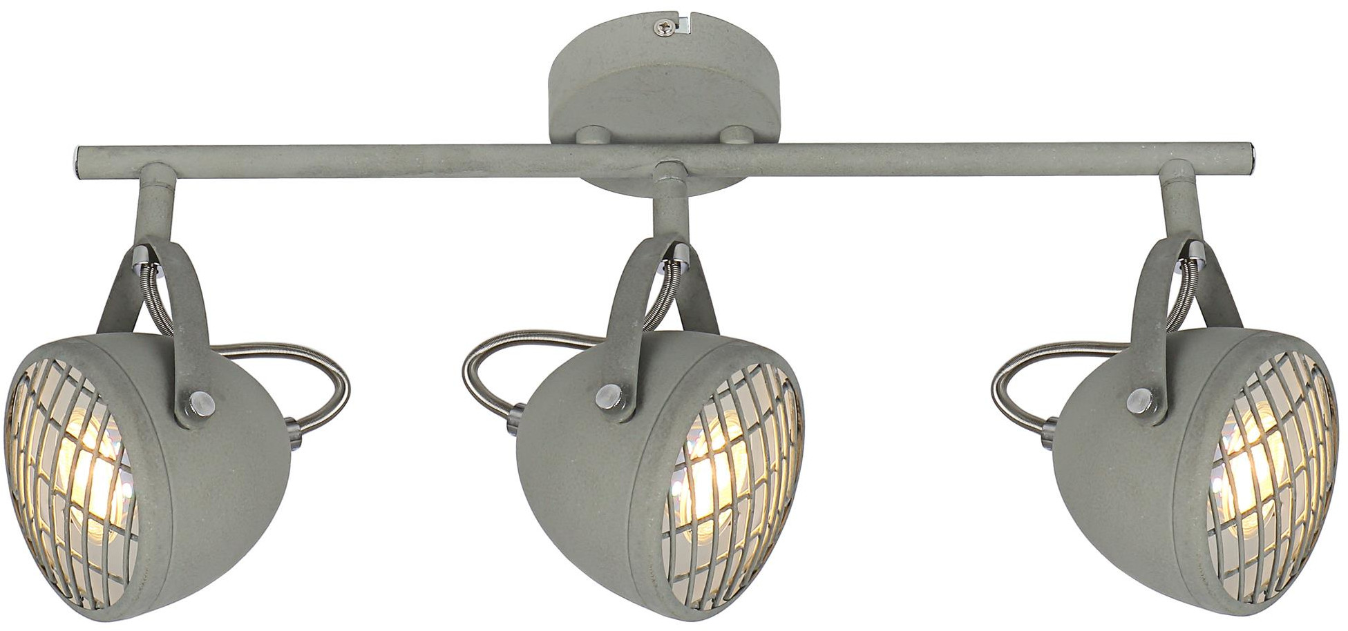 Candellux Pent stropné svietidlo 3x50 W sivá 93-68064