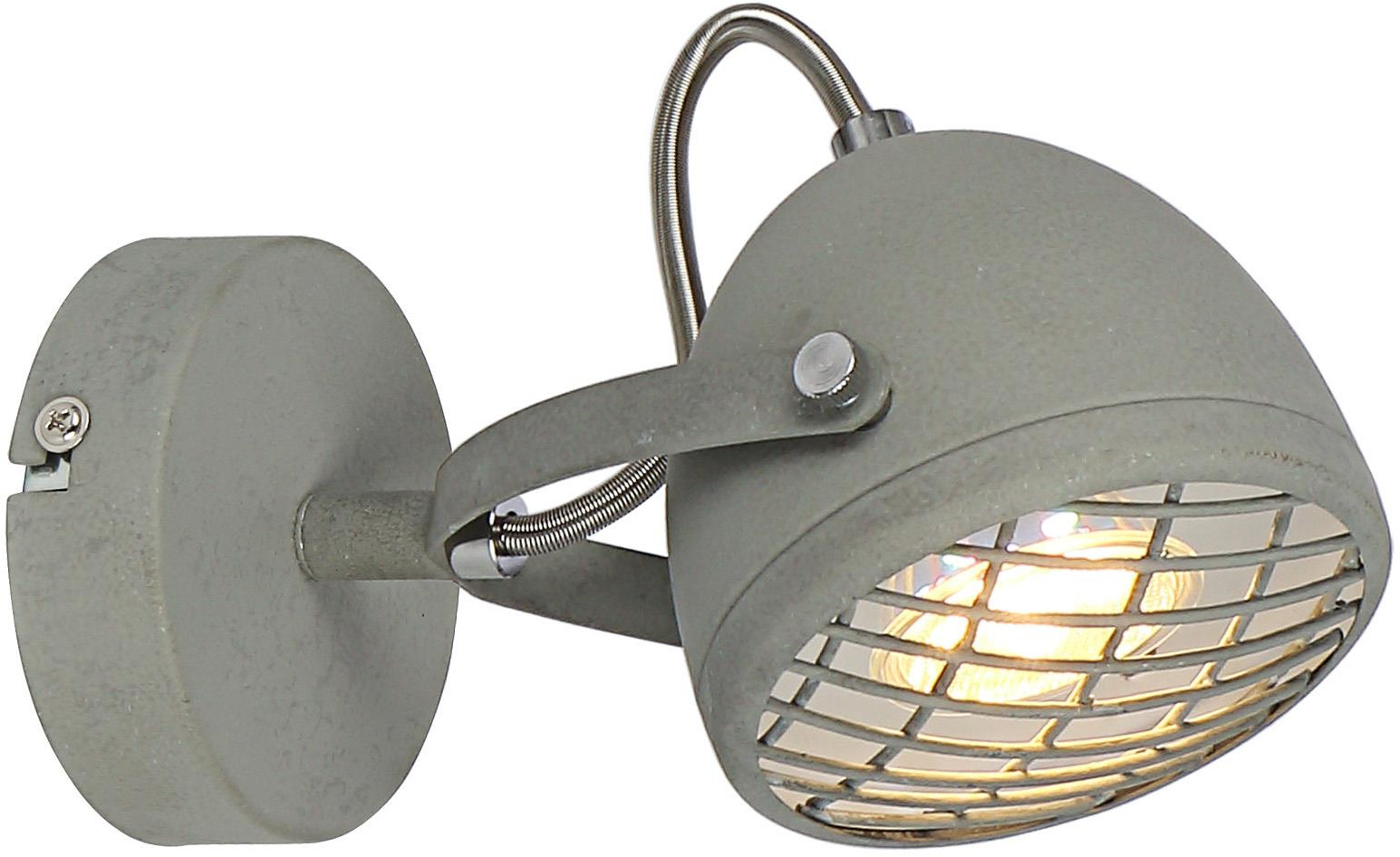 Candellux Pent nástenná lampa 1x50 W sivá 91-67999