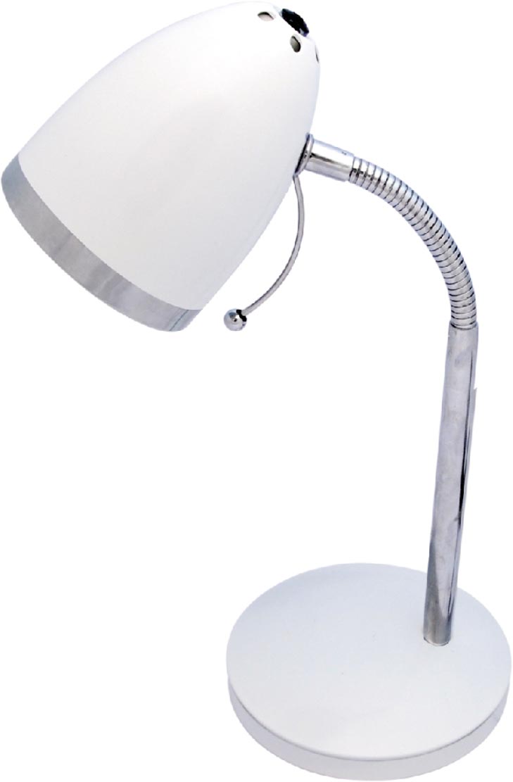 Kaja Kajtek stolová lampa 1x40 W biela K-MT-200BIAŁY