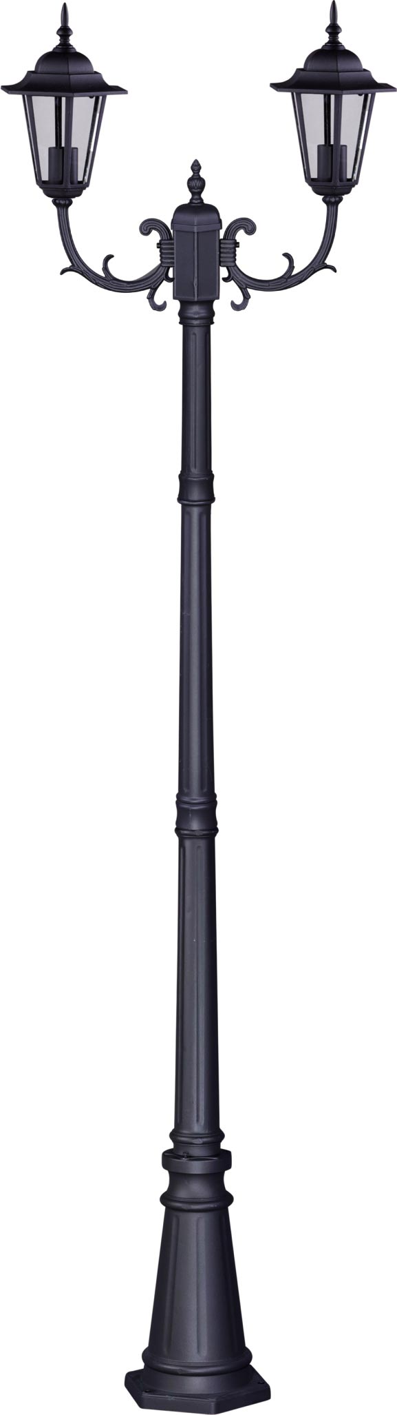 Kaja Standard vonkajšia stojaca lampa 2x60 W čierna K-7064A2/2CZARNY