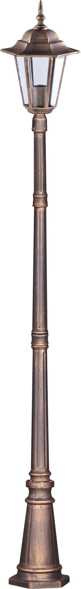 Kaja Standard vonkajšia stojaca lampa 1x60 W čierna-zlatá K-7064A/1CZARNY/ZŁOTY