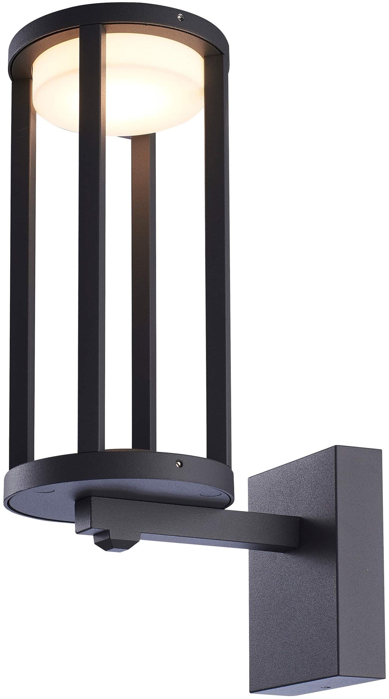 Kaja Ubbe vonkajšie nástenné svietidlo 1x9 W čierna K-8137