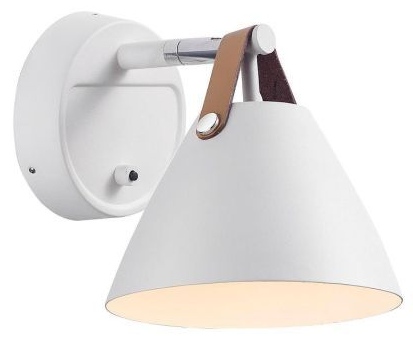 Nordlux Strap nástenná lampa 1x8 W biela 84291001