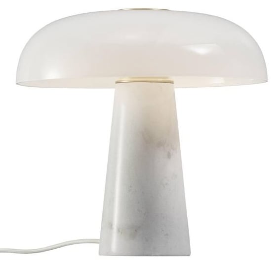 Nordlux Glossy stolová lampa 1x15 W biela 2020505001