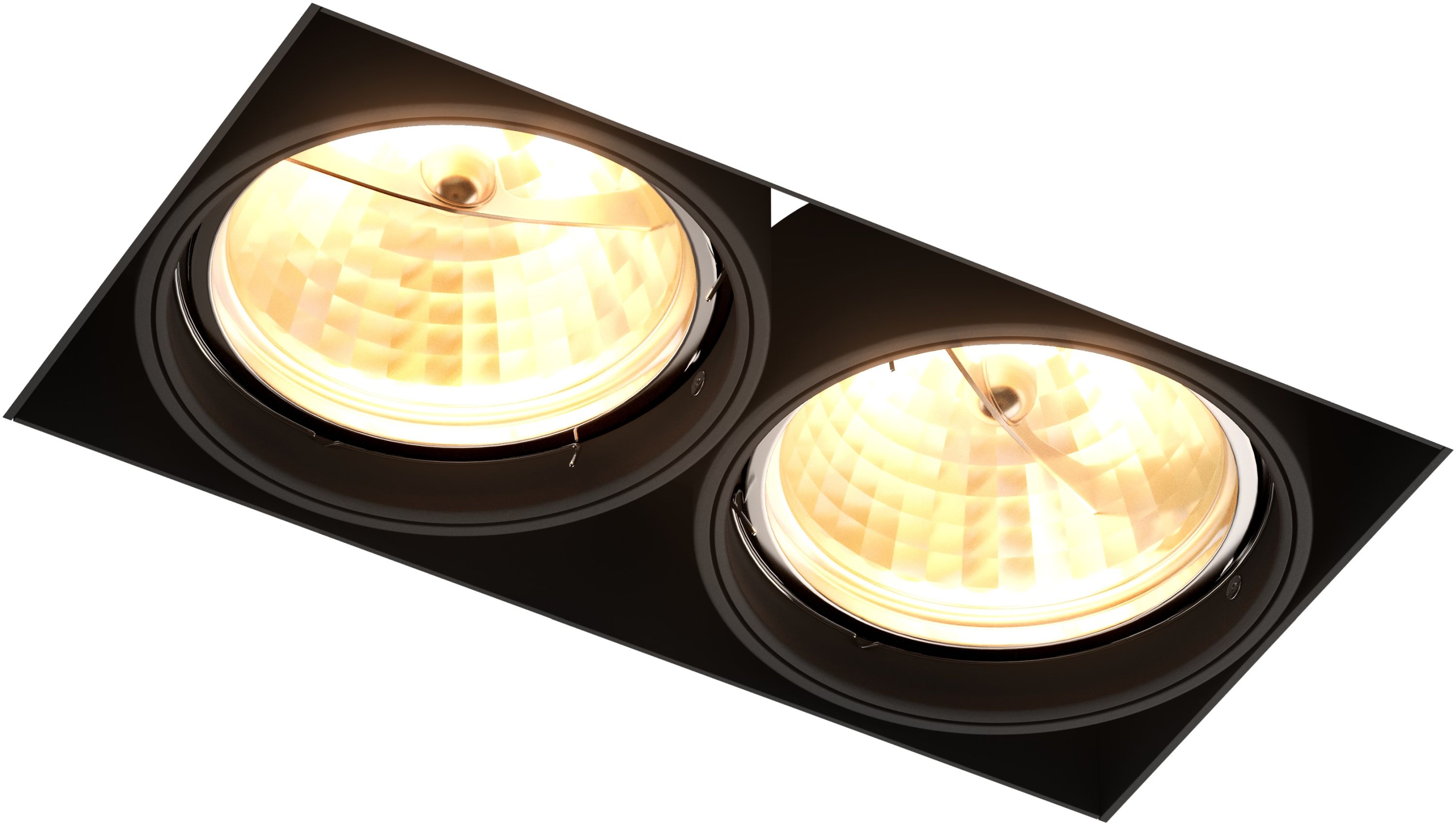 Zuma Line Oneon zapustené svietidlo 2x15 W čierna 94364-BK