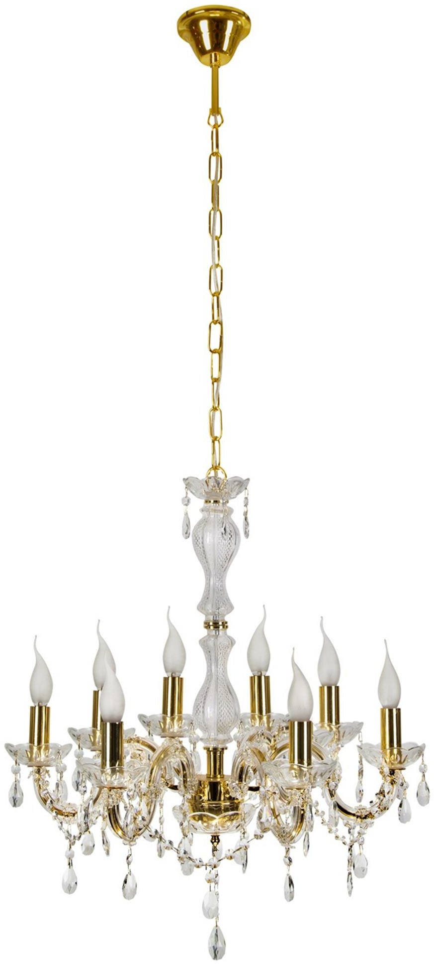 Candellux Maria Teresa závesné svietidlo x40 W zlatá 38-94653