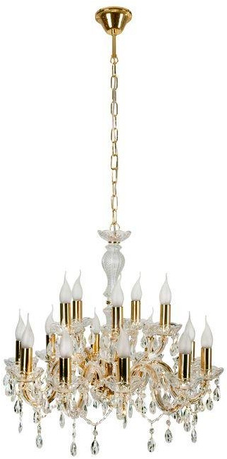 Candellux Maria Teresa závesné svietidlo x40 W zlatá 30-95810