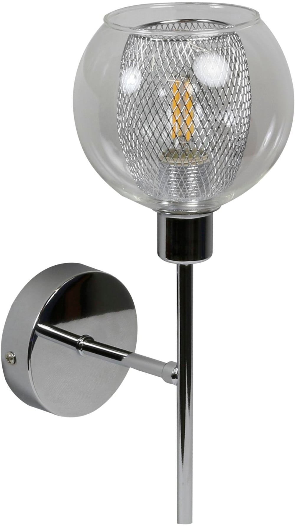 Candellux Ozzo nástenná lampa 1x40 W chrómová 21-72184