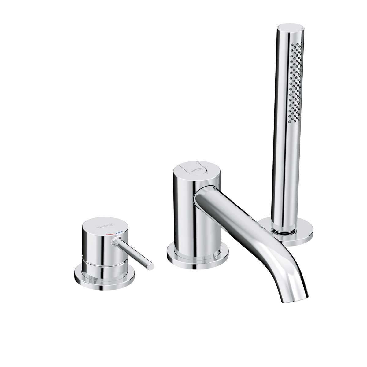 Kludi Bozz vaňová/sprchová batéria na vaňu chrómová 384480576