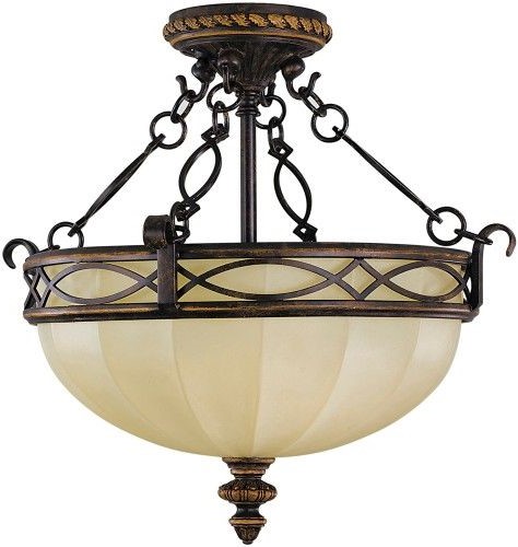 Elstead Lighting Drawing Room závesné svietidlo 2x100 W hnedá-béžová FE-DRAWING-ROOM-SFC