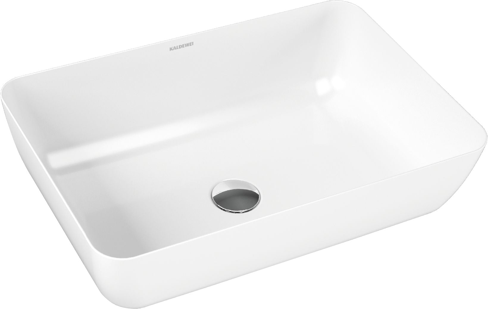 Kaldewei Cayono umývadlo 52x35.5 cm obdĺžnik pultové umývadlo biela 913506000001