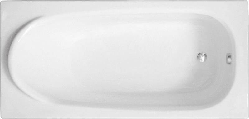 Polimat Medium obdĺžniková vaňa 190x80 cm biela 00298