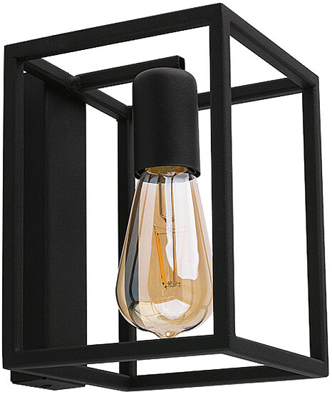 Nowodvorski Lighting Crate nástenná lampa 1x60 W čierna 9046
