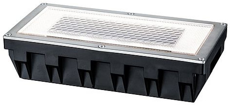 Paulmann Solar Box nájazdová lampa 1x0.6 W oceľ-priehľadná 93775