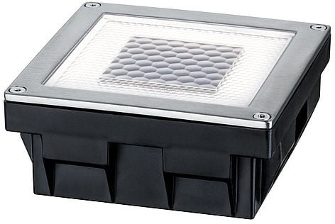 Paulmann Solar Cube nájazdová lampa 1x0.24 W oceľ-priehľadná 93774