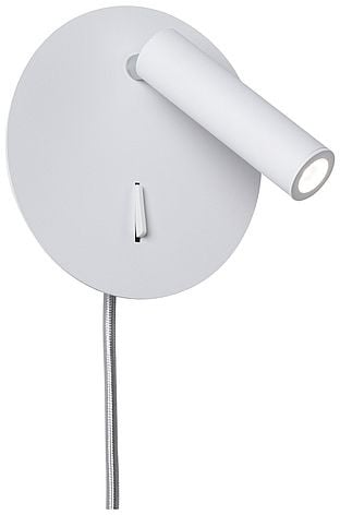 Paulmann Tabari nástenná lampa 1x4 W biela 78917