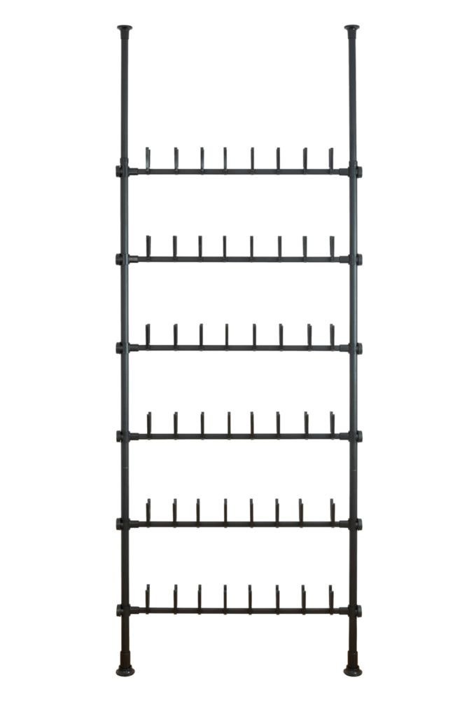 Wenko Herkules organizátor obuvi 165x94x300 cm čierna 50634100