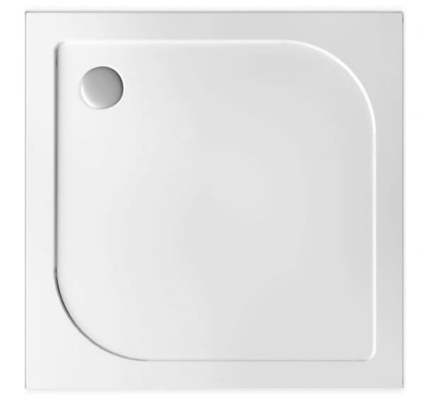 Polimat Tenor štvorcová sprchová vanička 90x90 cm biela 00380