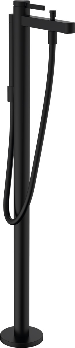 Hansgrohe Finoris vaňová/sprchová batéria voľne stojaca čierna 76445670