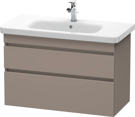 Duravit DuraStyle skrinka 93x44.8x61 cm závesná kúpeľňová skrinka pod umývadlo sivá DS648204343