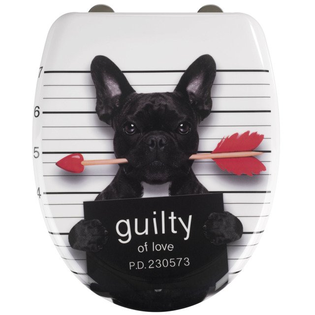 Wenko Guilty Dog wc dosky s pomalým sklápaním 22405100
