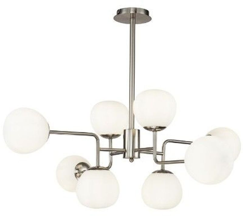 Maytoni Erich stropné svietidlo x40 W biela-strieborná MOD221-PL-08-N