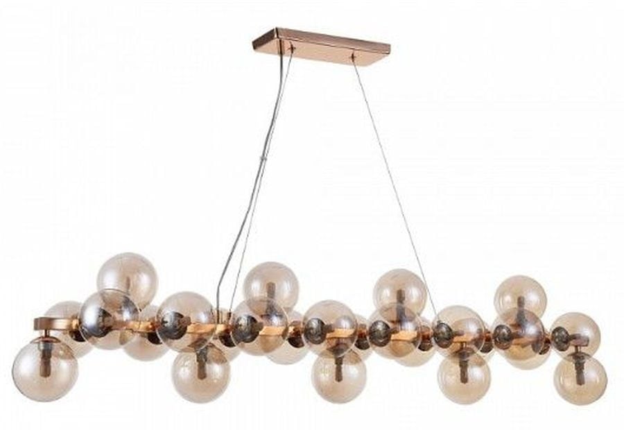 Maytoni Dallas závesné svietidlo x28 W zlatá-béžová MOD547PL-25G