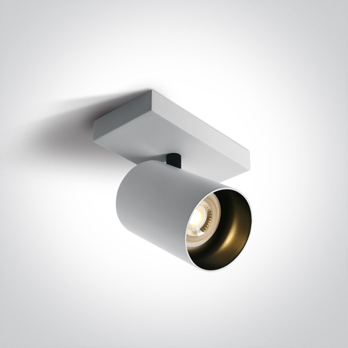 One Light Elatos stropné svietidlo 1x10 W biela 65105N/W