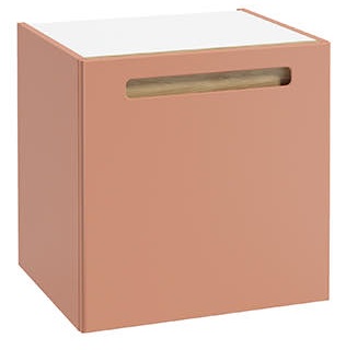 Defra Senso skrinka 50x43x50 cm závesné bočné lososová 260B05008
