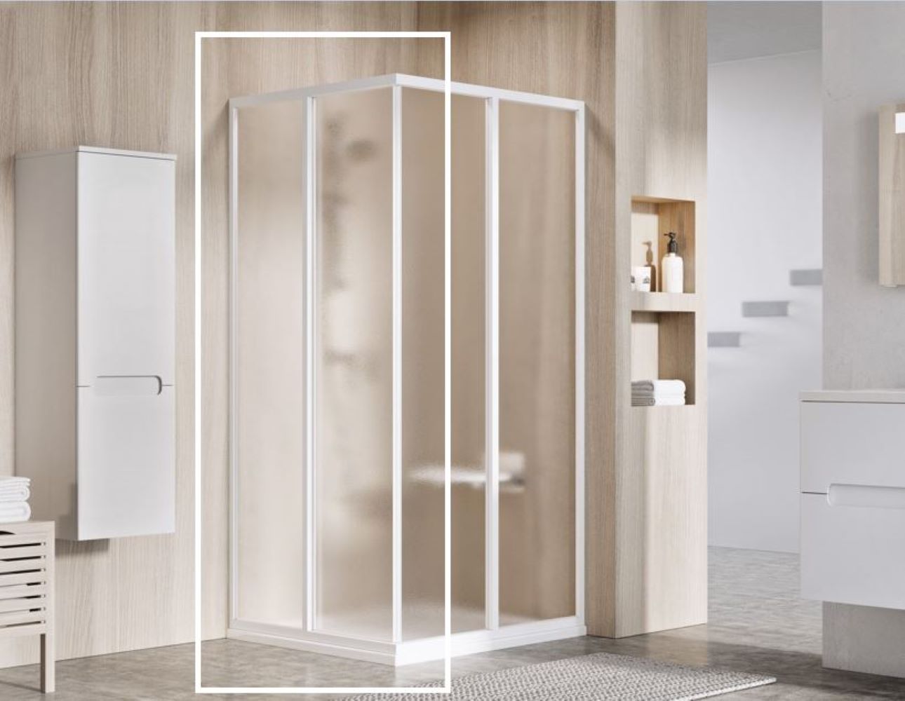 Ravak Supernova sprchové dvere 80 cm posuvné biela lesklá/ 14V401O2ZG