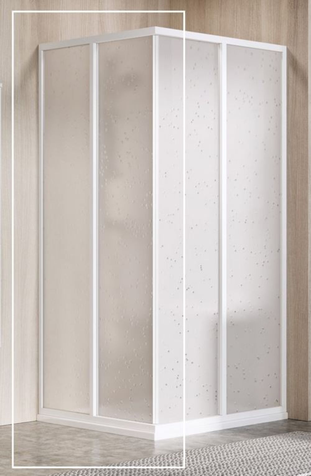 Ravak Supernova sprchové dvere 90 cm posuvné biela lesklá/materiál polystyrén 14V701O211