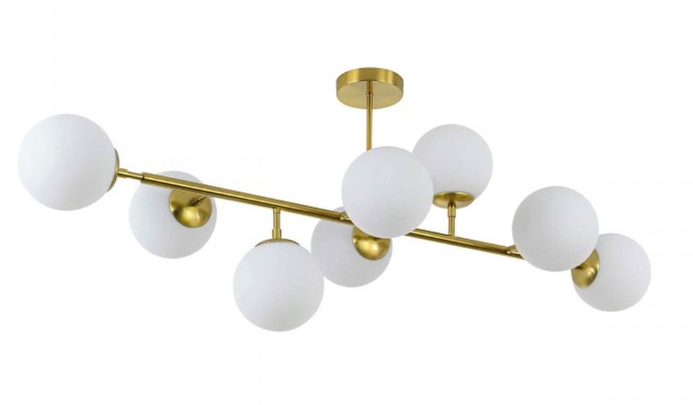 Light Prestige Dorado stropné svietidlo viac ako 6x40 W biela-zlatá LP-002/8P